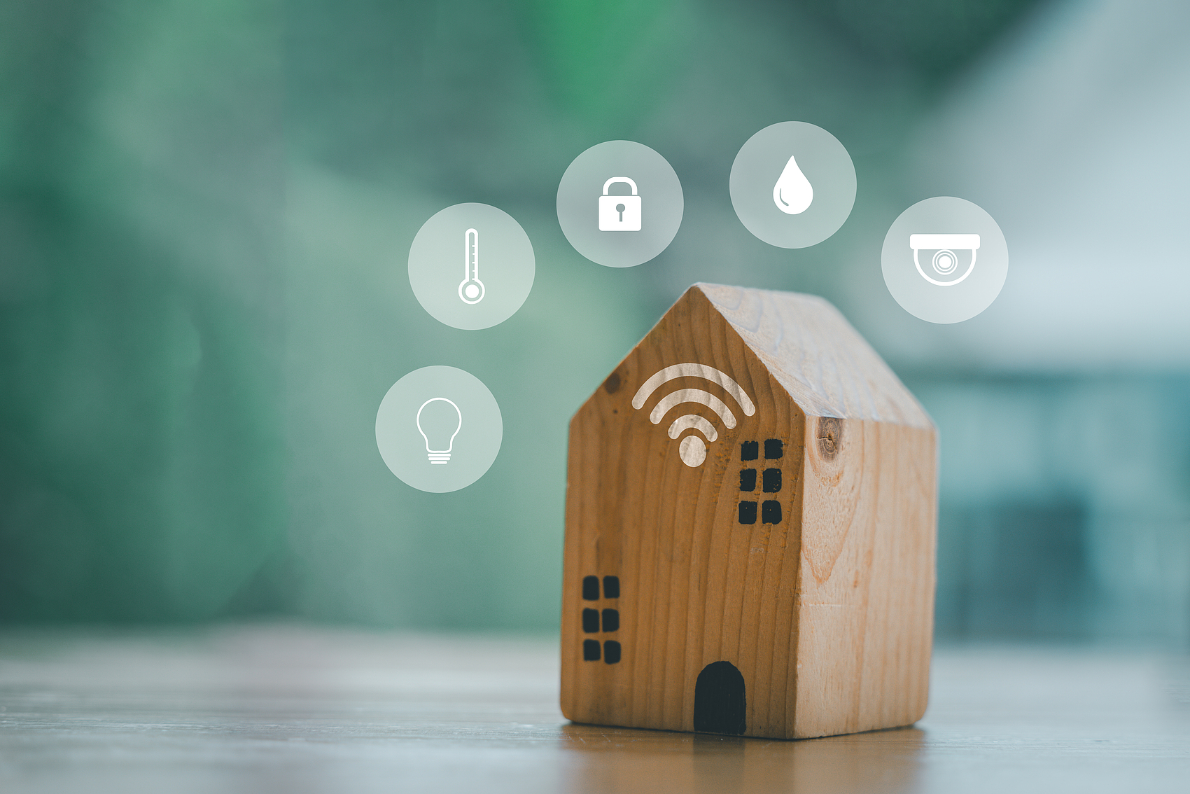 智能家居创新技术与增强现实作为远程控制智能家居电器在家里或办公室。智能家居概念